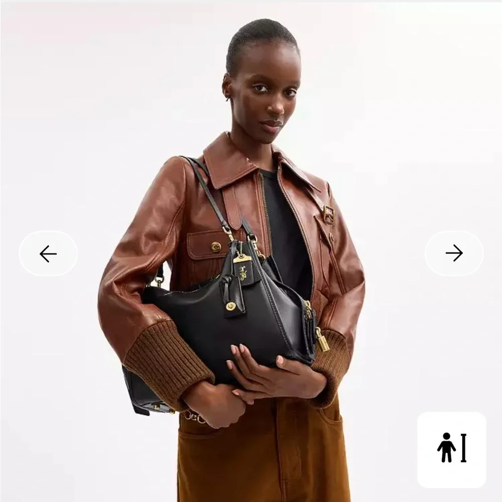 Coach Rogue 31 Black Leather - Picture 13 of 15